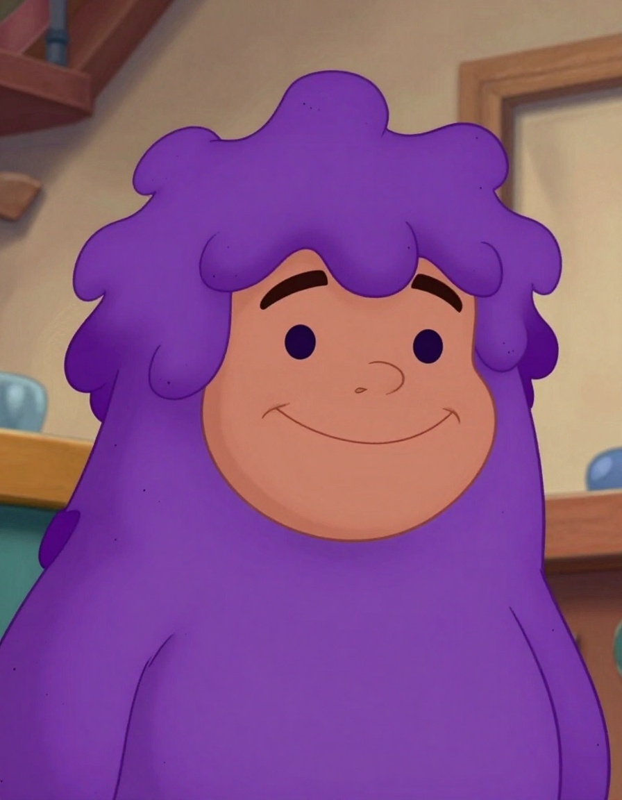 Puddle Plum character illustration