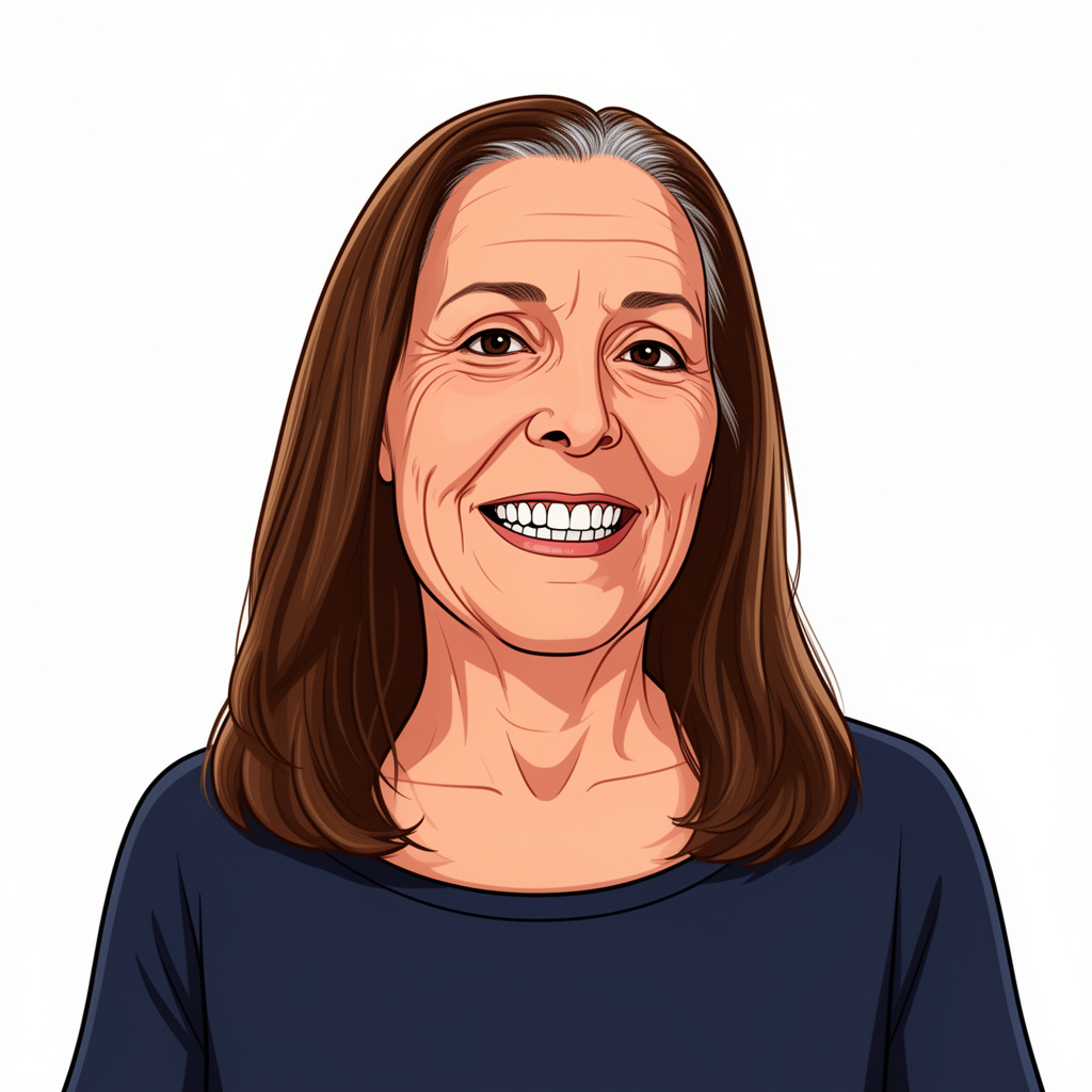 Nanny character illustration