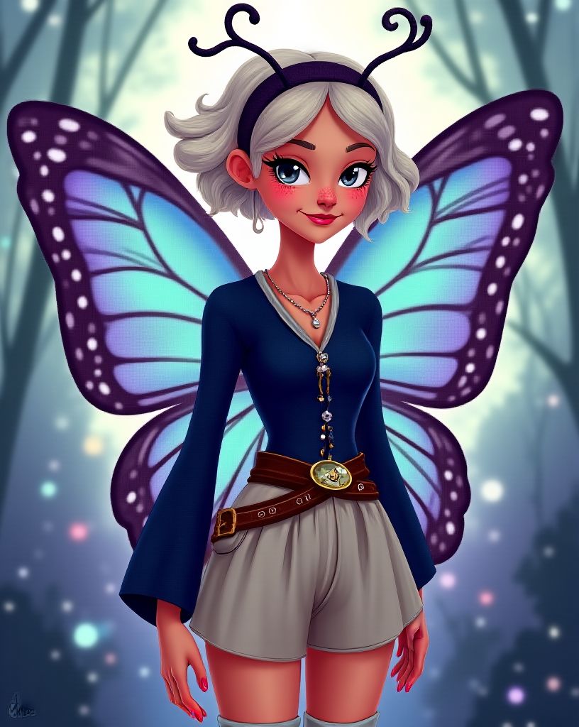 Butterfly Woman