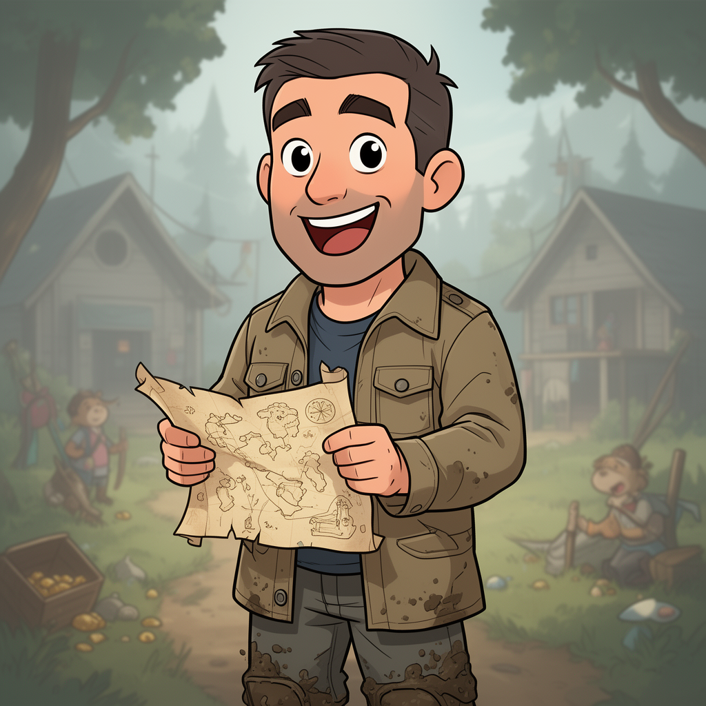 Captain Ben character illustration