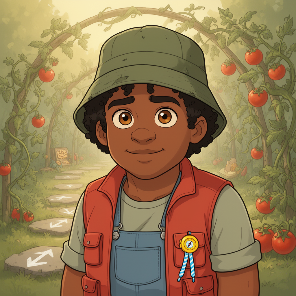 Daddy Benji character illustration