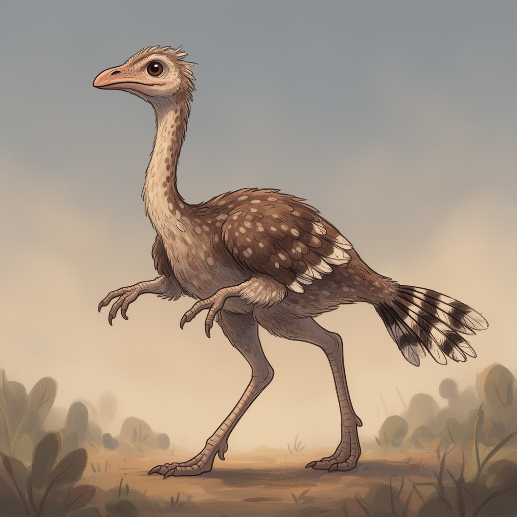 Featherdash character illustration