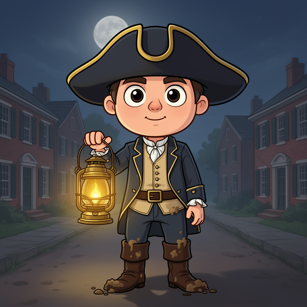 Lantern Lou character illustration