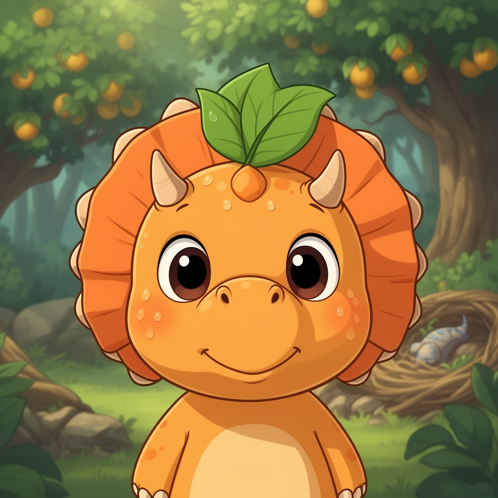 Mango character illustration
