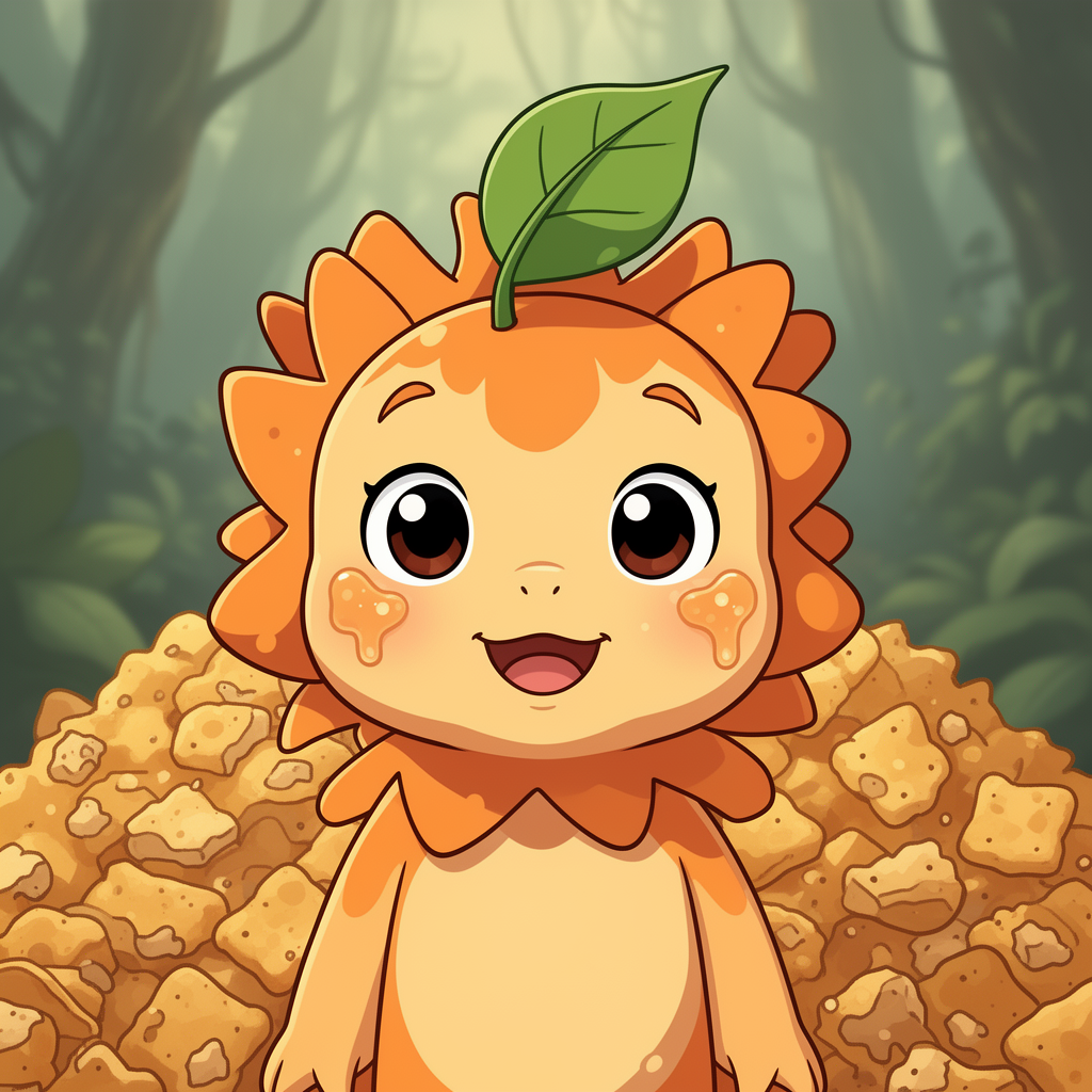 Mango character illustration