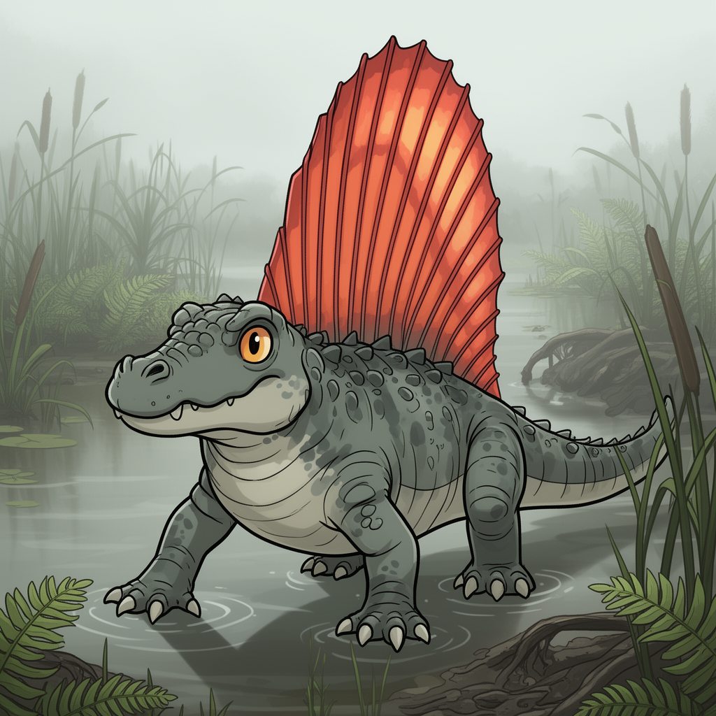Marshfin character illustration
