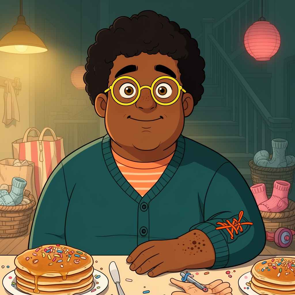 Papa Max character illustration