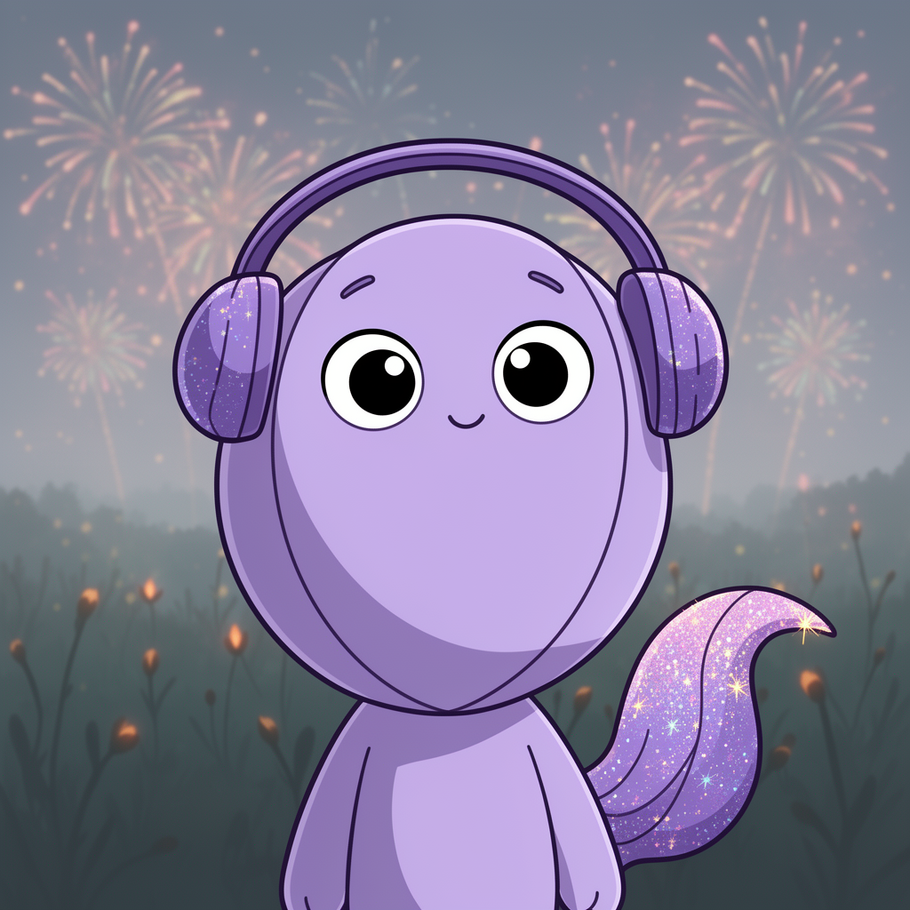 The Firework Who Hates Loud Noises character illustration