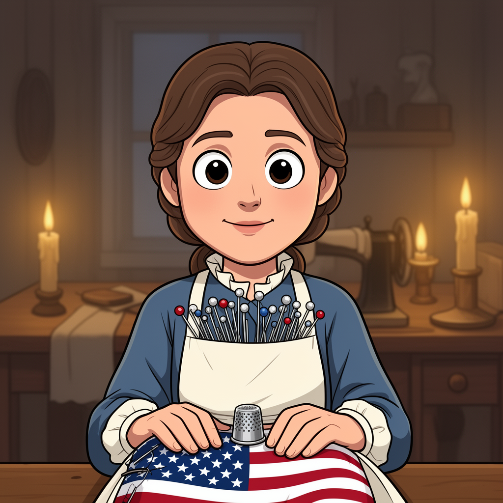 Tilly Thimble character illustration