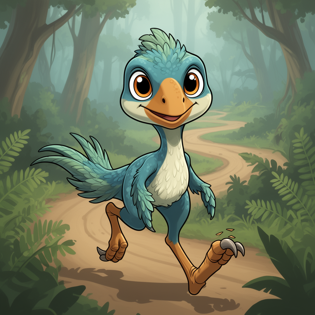 Trixiesaurus character illustration