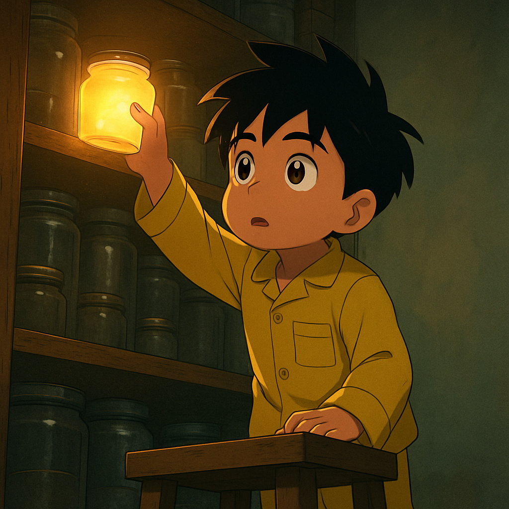 The Boy Who Kept the Thunder cover illustration