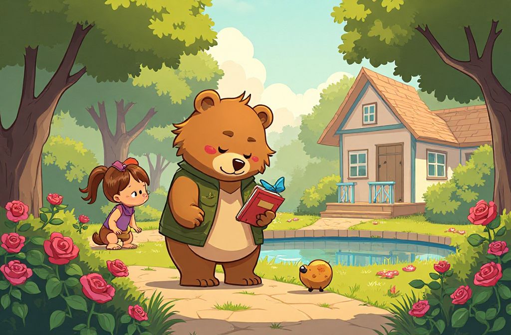 Papa Cedar's Morning Trail cover illustration