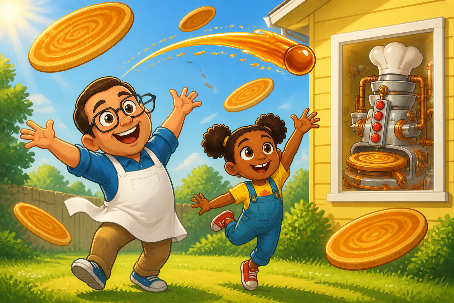 Professor Pancake and the Flying Breakfast cover