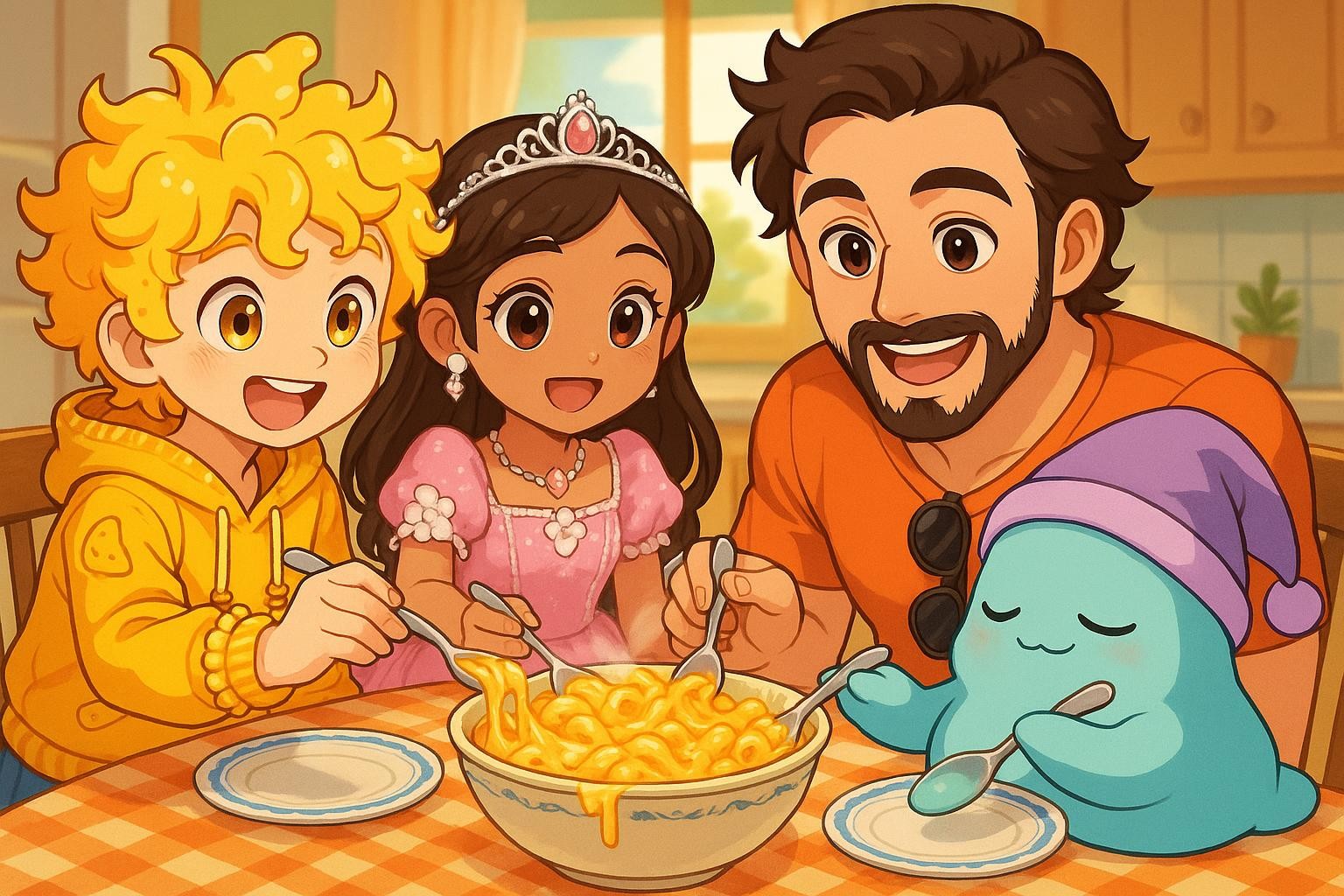 Rainbow Rides and Cheesy Sides cover