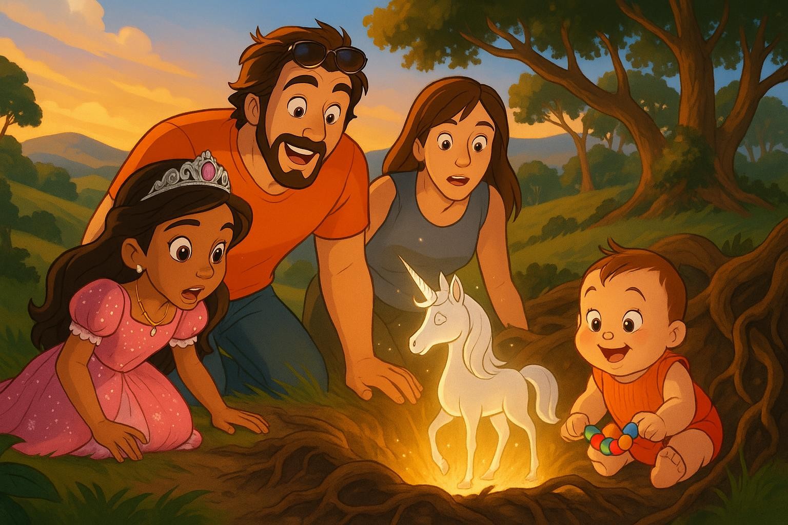 Hole in the Hills and the Unicorn Who Helped cover