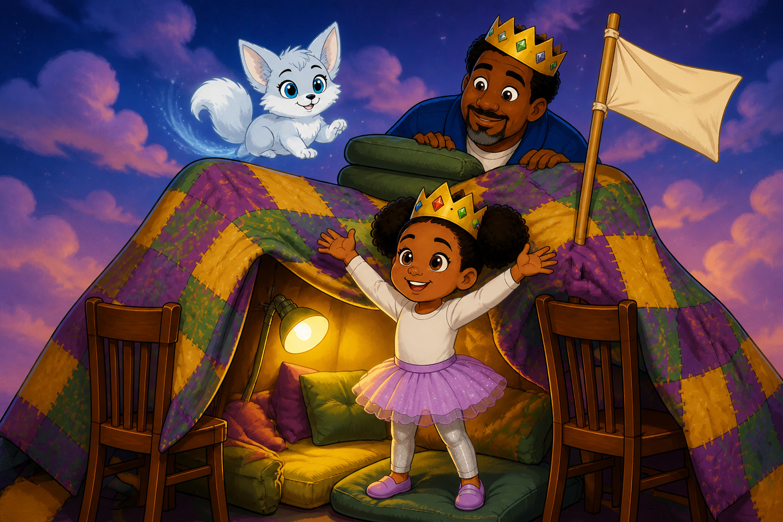 The Blanket Castle in the Sky cover illustration