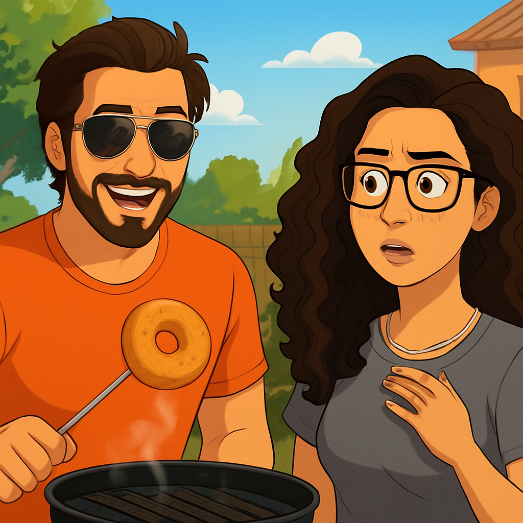 Donut Smoke and Cactus Surprise cover illustration