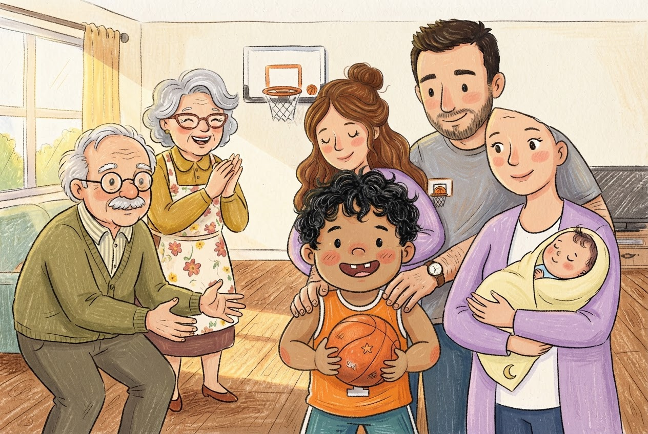 Nissim's Big Shot cover illustration