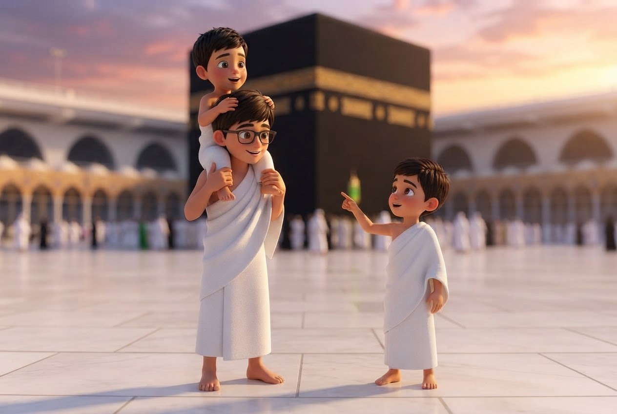 Umrah with my brother's cover