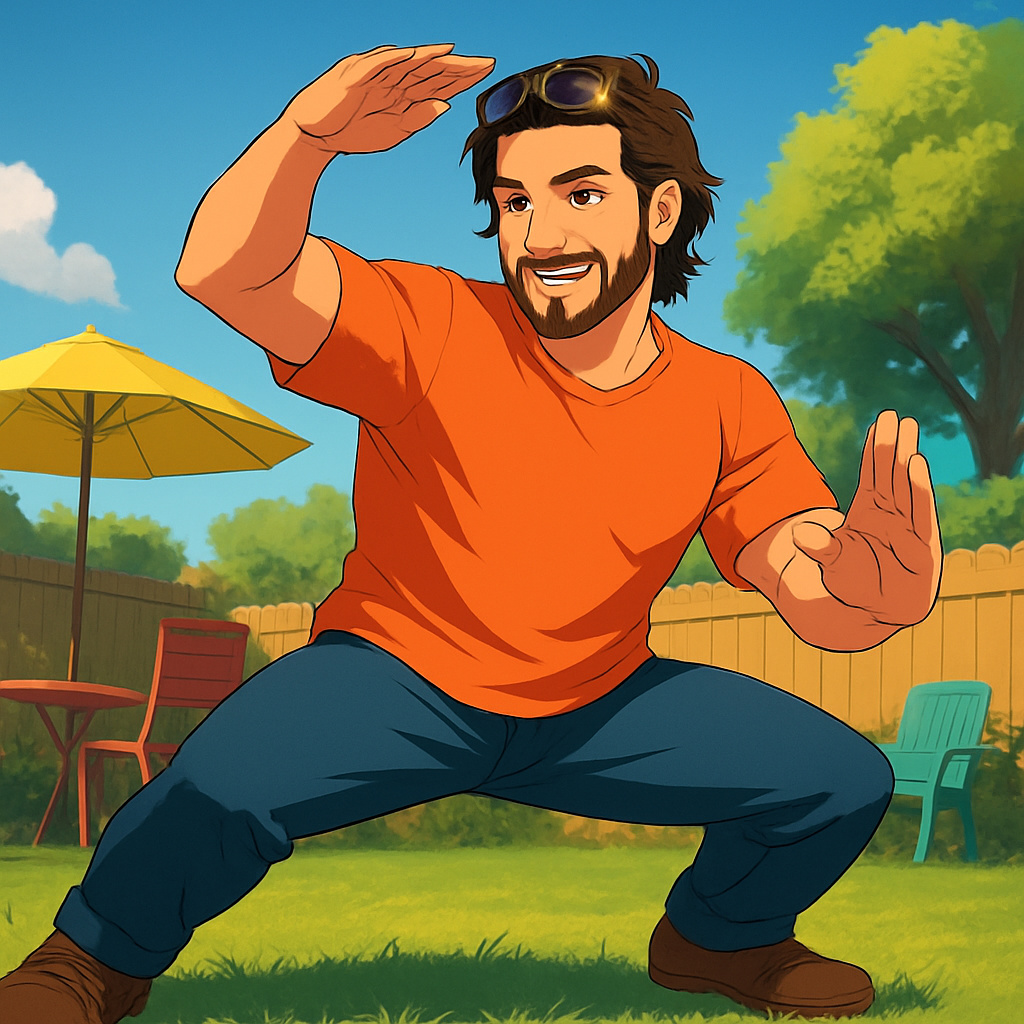 Justin's Karate Catastrophe cover illustration