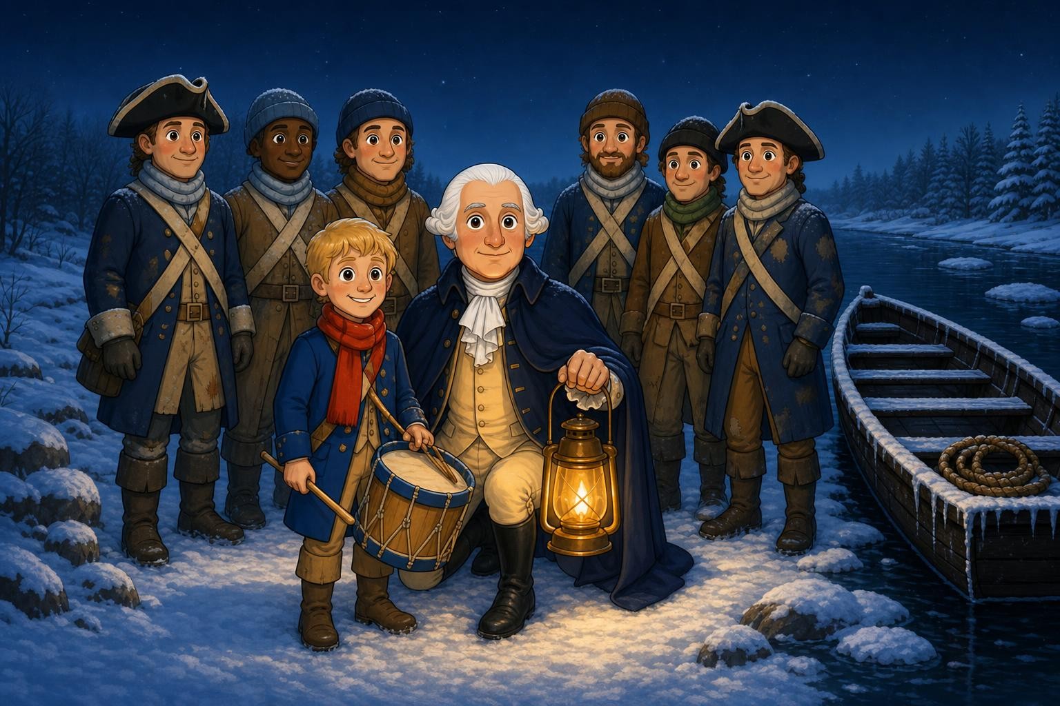 The Drum Across the Delaware cover