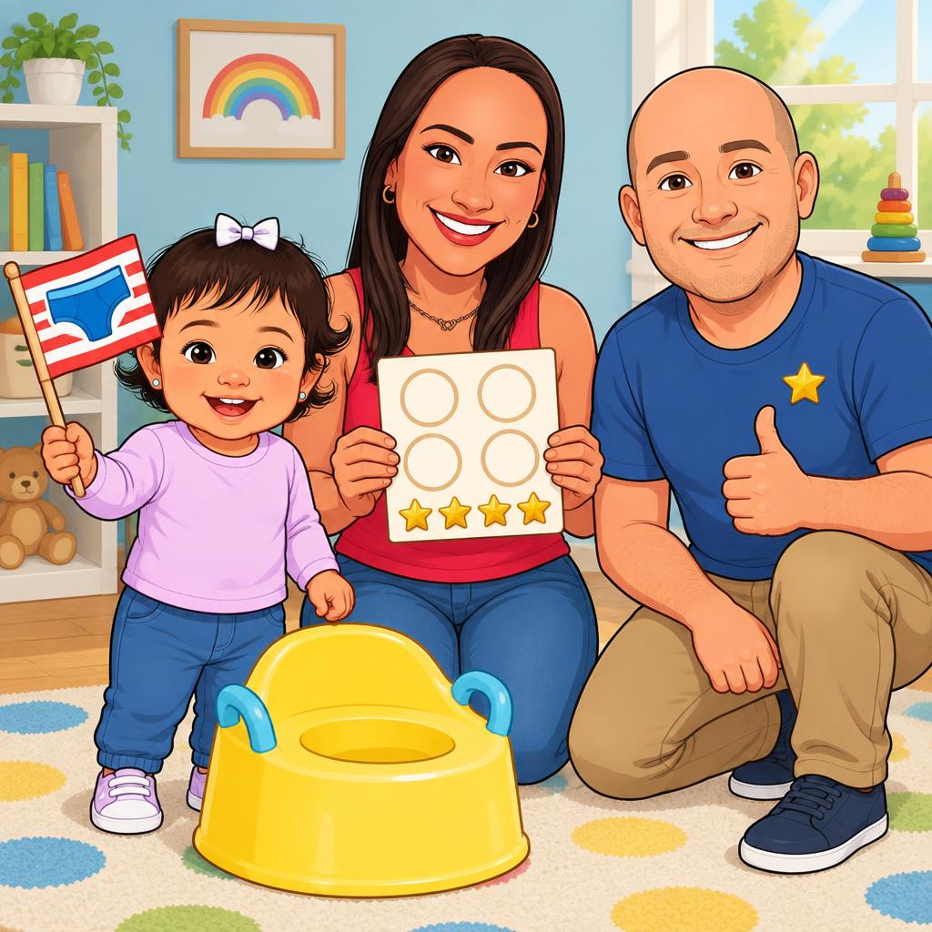 Alyssandra’s Potty Parade cover illustration