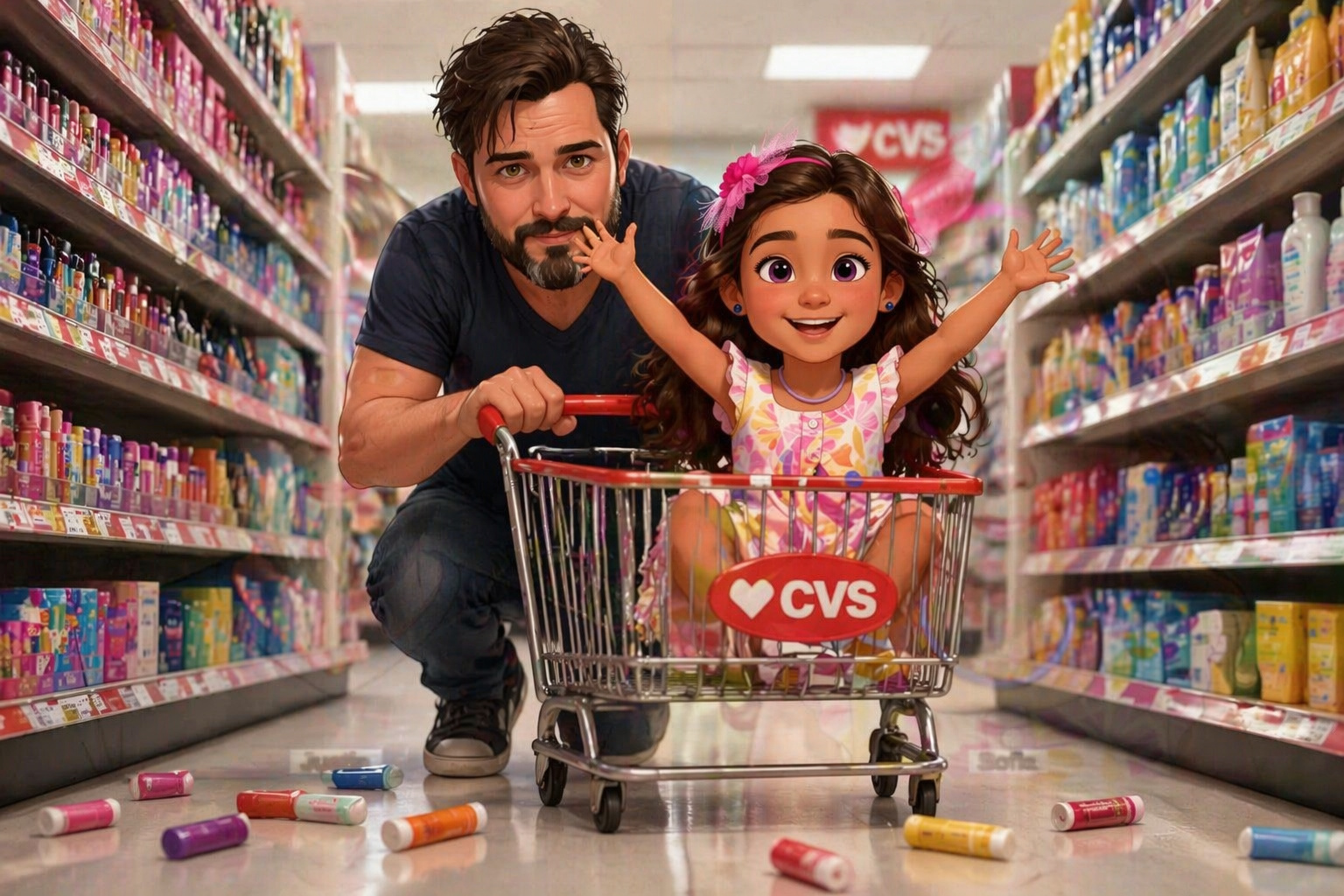 Dragon Dad and the CVS Caper cover illustration