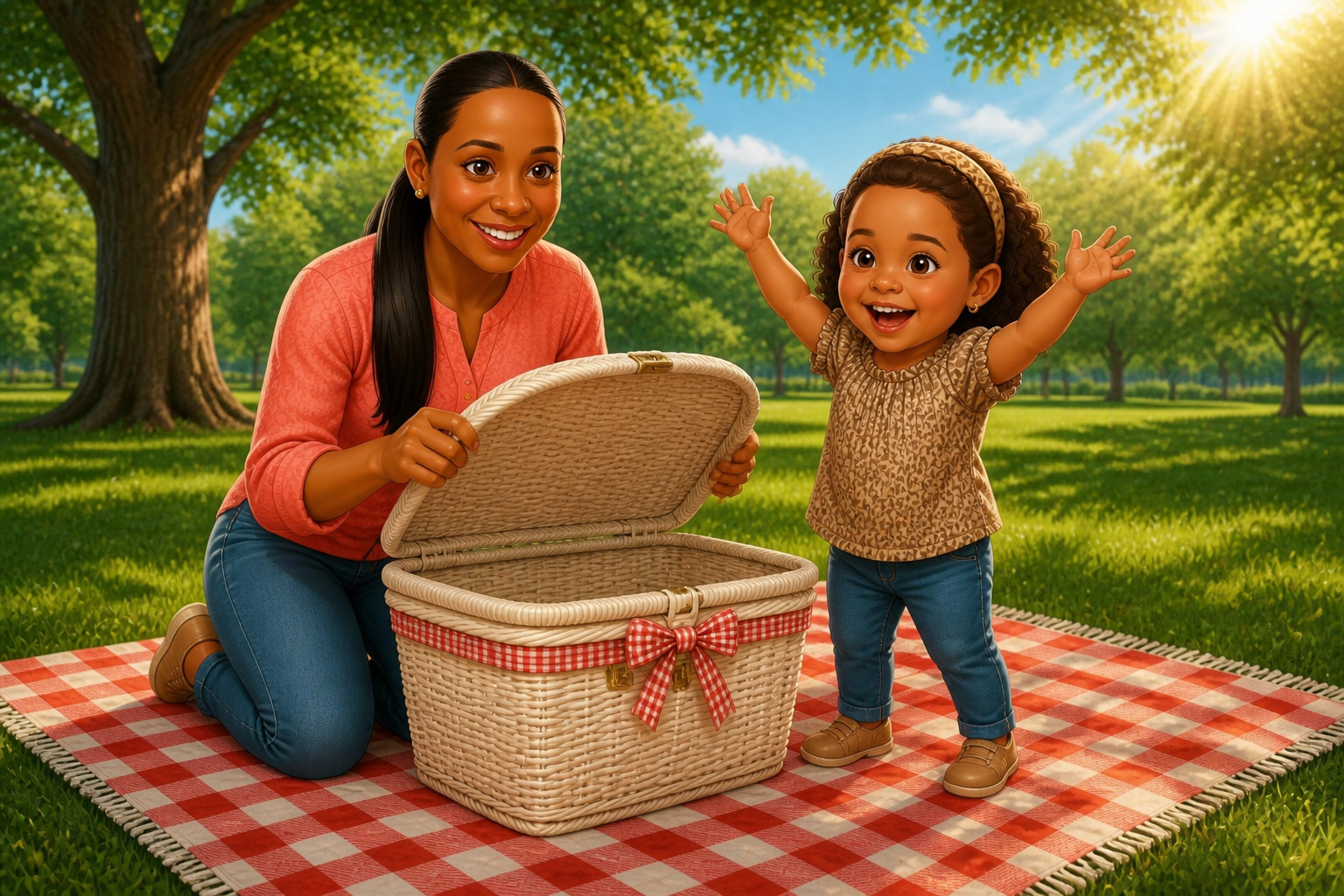 Sunshine Picnic in the Park cover