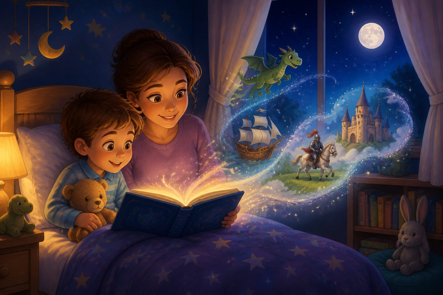 Finding the Perfect Bedtime Story for 6 Year Olds