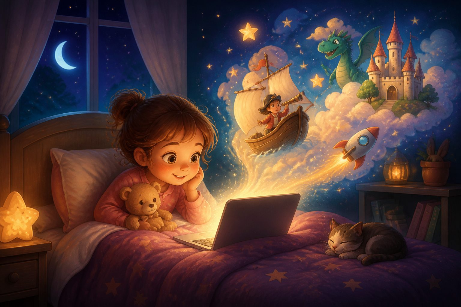 Free Bedtime Stories Online for Cozy Nights