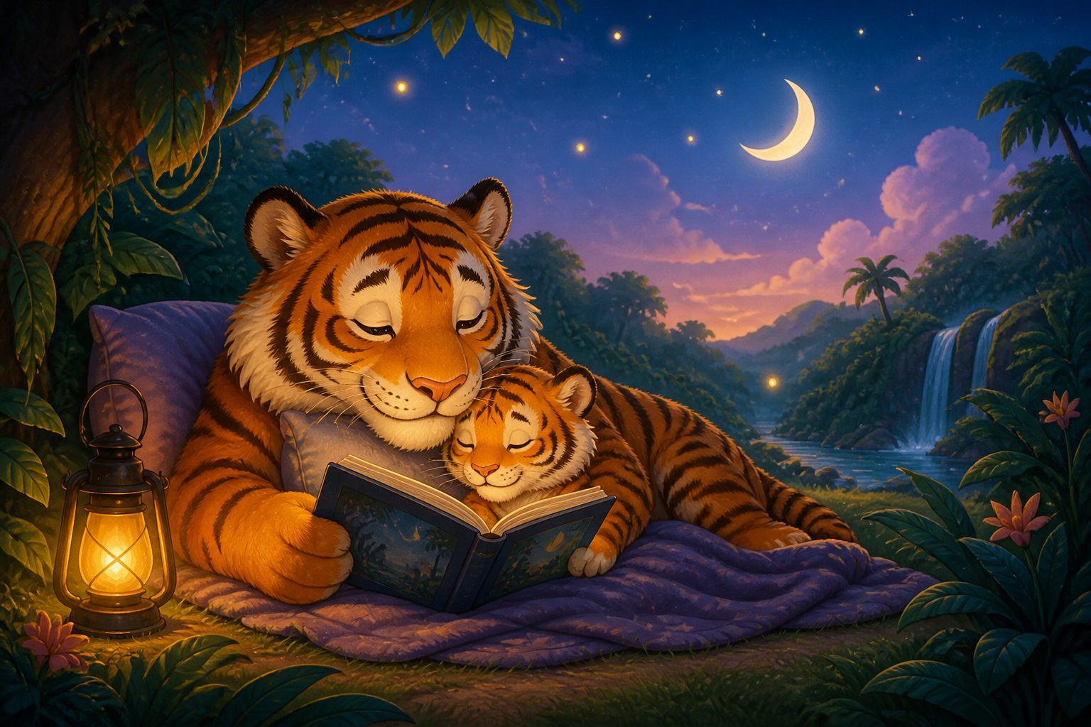 Tiger Bedtime Story: Gentle Jungle Tales for Sleep