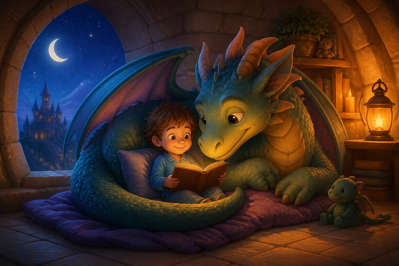 Dragon Bedtime Story: Gentle Tales for Sleepy Nights