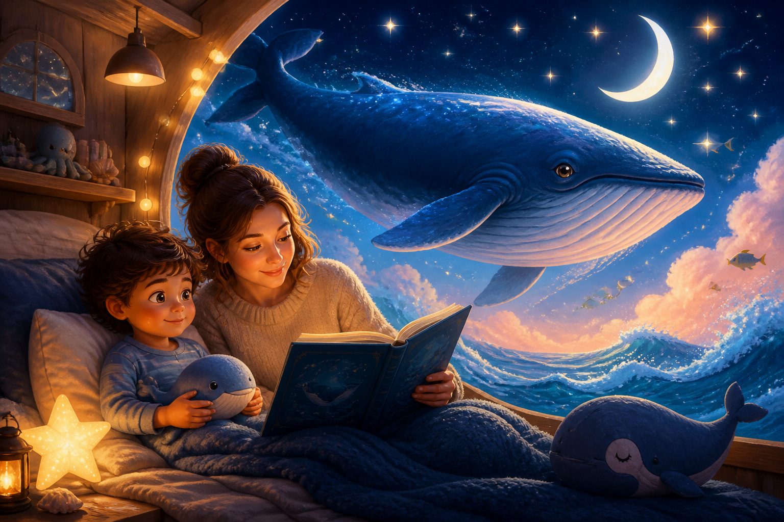 The Whale Bedtime Story Guide for Calm Nights