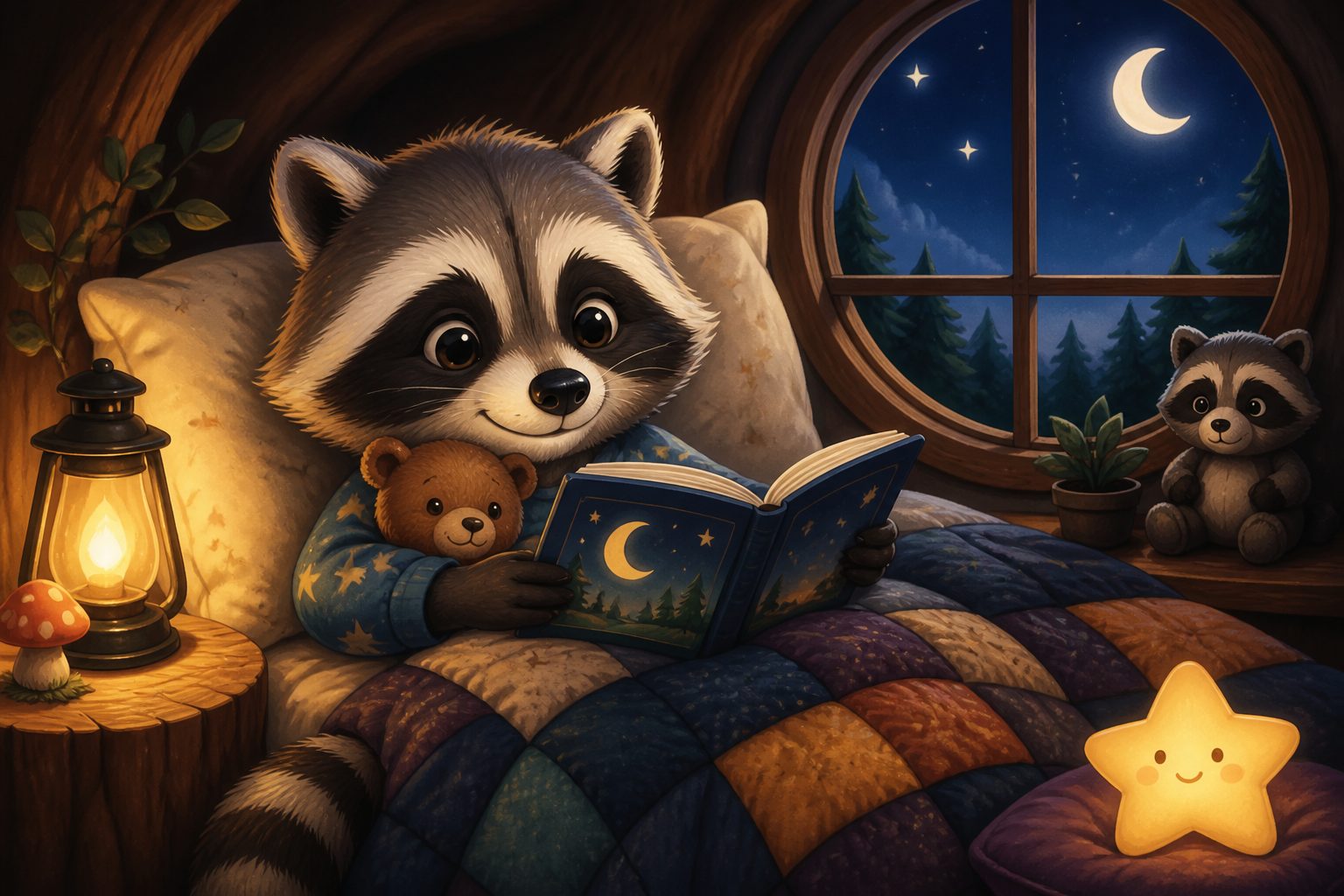 Calming Raccoon Bedtime Story Ideas for Kids