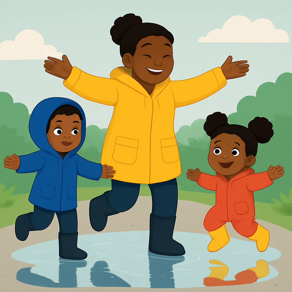 The Puddle-Jumping Afternoon cover