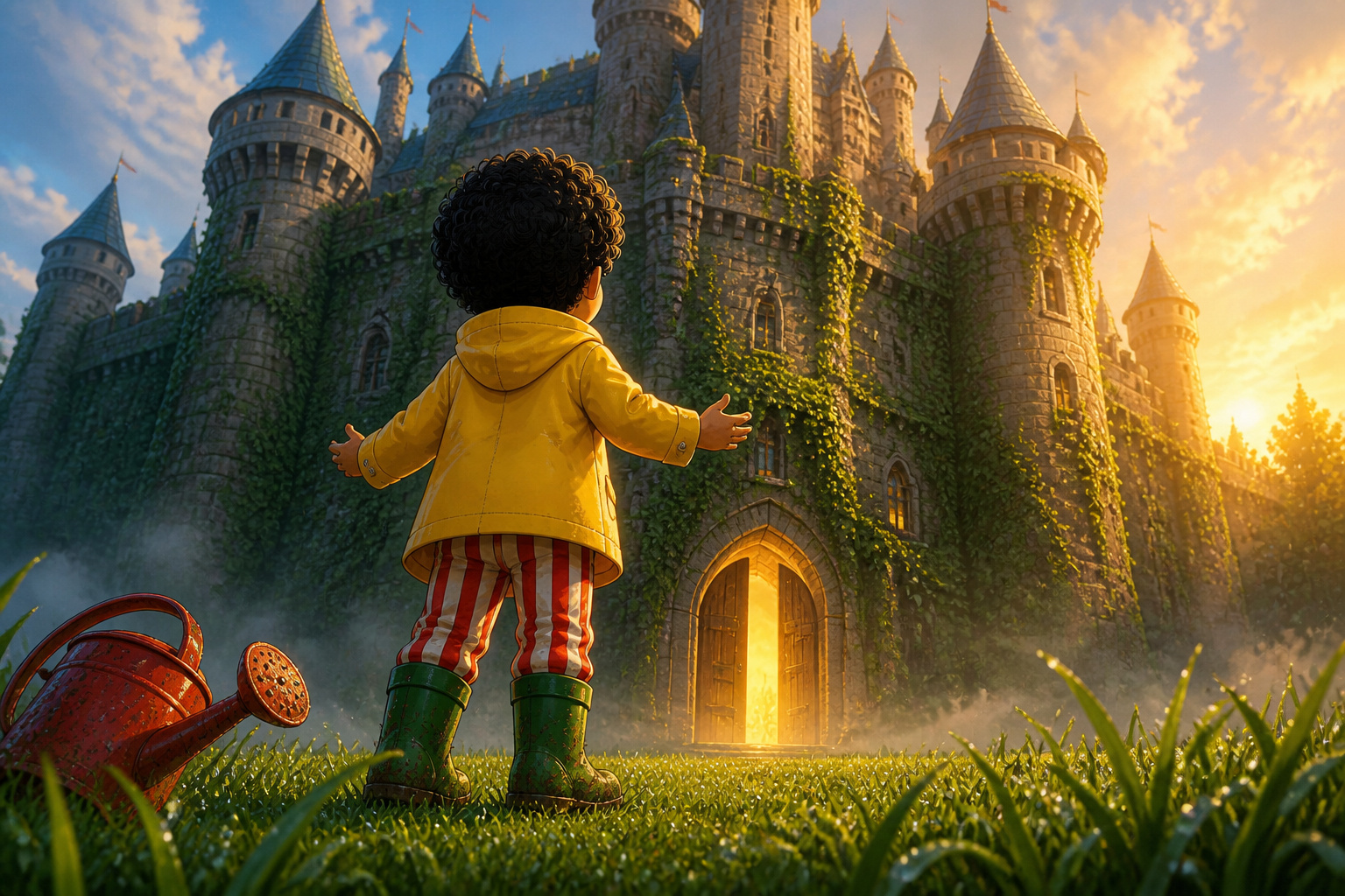 The Castle That Came to Call cover illustration