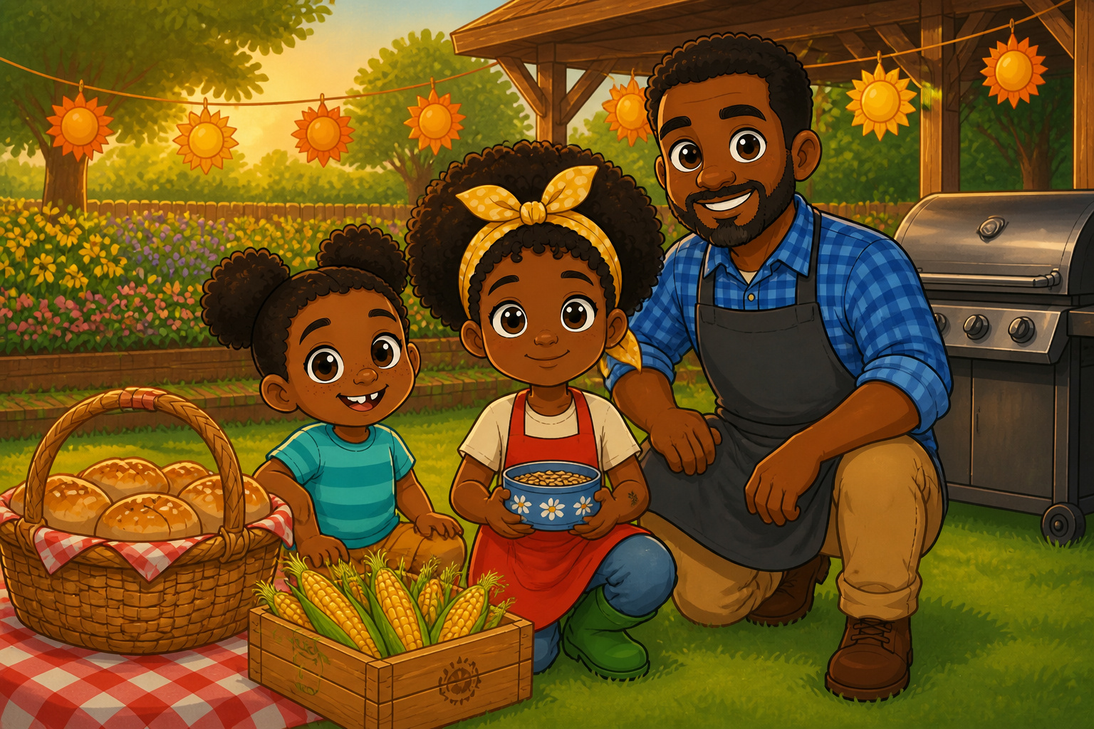Nella's Secret Seed Barbecue cover illustration
