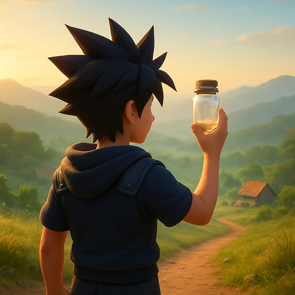 The Boy Who Carried the Sky cover illustration